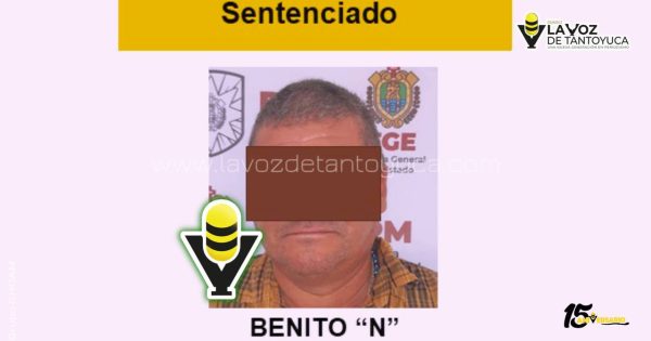 Sentencian a presunto homicida de Huayacocotla a 20 años de cárcel