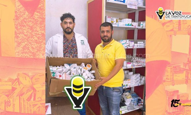 Donación de medicamentos fortalece la atención médica en Chalma