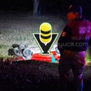 ¡Vuelcan y caen a barranco en Álamo!; familia completa resultan lesionados