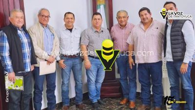 Alcalde de Tempoal sostiene reunión con la UGRNV
