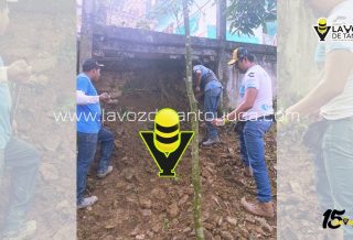 Cierran calle en Chicontepec por obras de rehabilitación