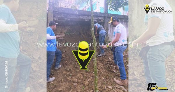 Cierran calle en Chicontepec por obras de rehabilitación