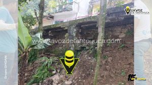 Cierran calle en Chicontepec por obras de rehabilitación 