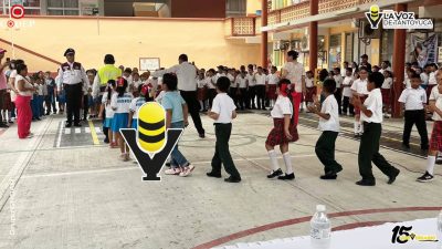 Tránsito Municipal impulsa educación vial en Escuela Primaria “Leona Vicario”