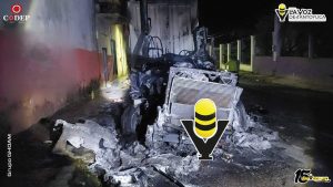 Incendio de camión en Tempoal moviliza a cuerpos de emergencia