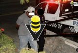 Detienen a sujeto por presunta agresión a su esposa, en Tantoyuca