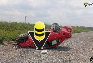 Volcadura de auto compacto en la Pánuco - Tempoal deja un lesionado