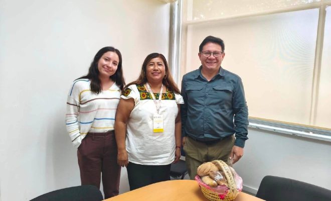 Alcaldesa Aristea Fernández gestiona ante SIOP mejoras para tramos carreteros de Chicontepec