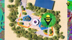 Roberto San Román celebra anuncio de nuevo Parque en San Sebastián durante la visita de la Gobernadora a Tantoyuca