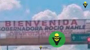 Desmienten manta con mensaje ofensivo hacia la gobernadora