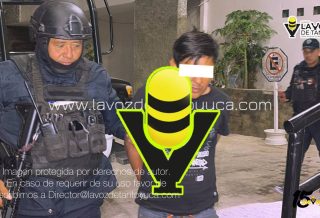 Detienen a vecino de Tametate por intento de robo