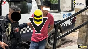 Detienen a sujeto por presuntas faltas administrativas en Tantoyuca