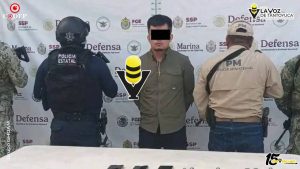 SSP detiene en Zaragoza a objetivo prioritario en la zona sur de Veracruz