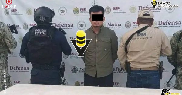 SSP detiene en Zaragoza a objetivo prioritario en la zona sur de Veracruz