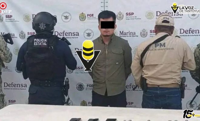 SSP detiene en Zaragoza a objetivo prioritario en la zona sur de Veracruz