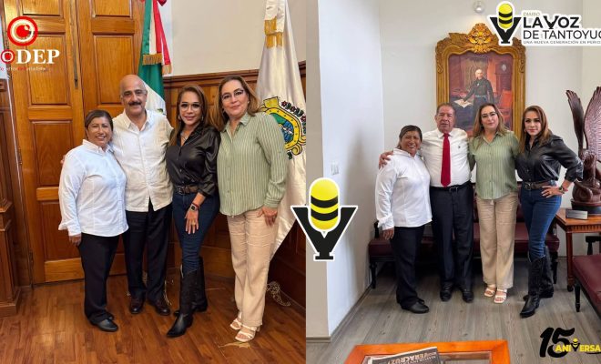 Gestiona Aristea Fernández obras carreteras para Chicontepec ante autoridades estatales