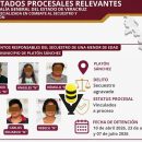 Vinculan a proceso a cinco personas por secuestro agravado de una menor en Platón Sánchez