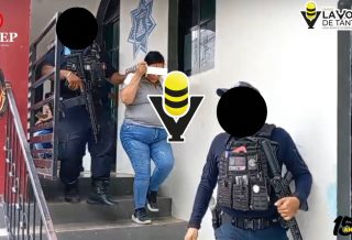 Detienen a mujer presuntamente relacionada con robo en zona del mercado
