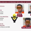 Vinculan a proceso a tres por presunta extorsión contra tortillería en Tantoyuca