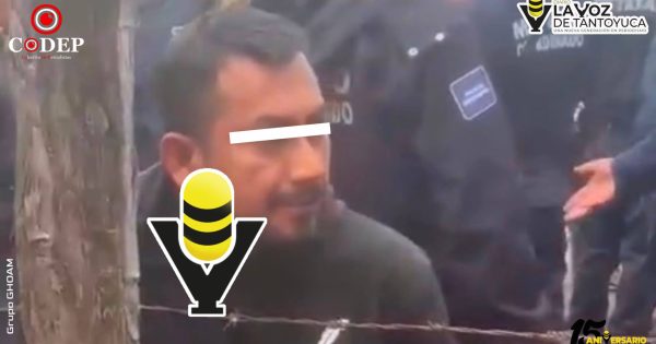 Identifican a uno de los seis retenidos en Metzquititlán; vecinos lo señalan por presuntos hechos delictivos