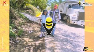 Protección Civil Municipal auxilia a mujer desorientada en Tantoyuca