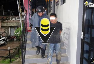 Detienen a hombre por presunta agresión a un vecino, en Tantoyuca