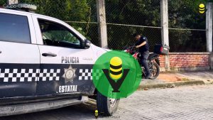 Policía del Estado interviene a ebrio motorista 