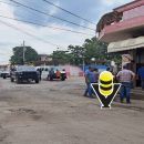 “Flamazo” en carnicería moviliza a cuerpos de emergencia en Tempoal