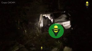 Se accidenta hijo del alcalde de Huautla; andaba ebrio 