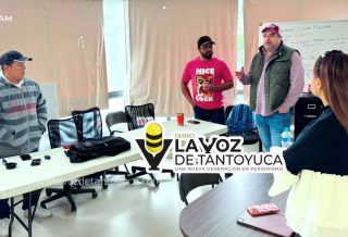 Roberto San Román realiza recorrido por áreas del Ayuntamiento de Tantoyuca