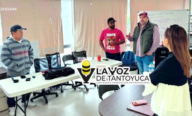 Roberto San Román realiza recorrido por áreas del Ayuntamiento de Tantoyuca