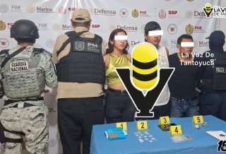Cateo en Chicontepec deja tres detenidos y aseguramiento de droga
