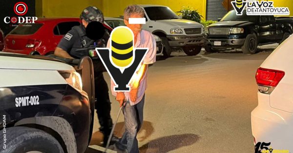 Detienen a sujeto durante operativo de cateo por presuntos delitos contra la salud