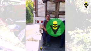 Camionero choca contra familia alamense; camioneta terminó destrozada 