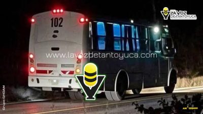 Localizan autobús Vencedor abandonado; chofer y pasajeros no aparecen
