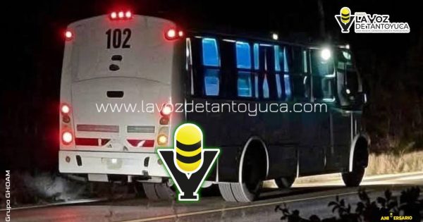 Localizan autobús Vencedor abandonado; chofer y pasajeros no aparecen