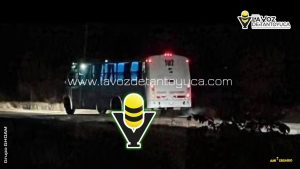 Localizan autobús Vencedor abandonado; chofer y pasajeros no aparecen