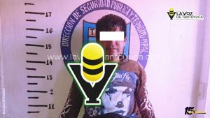 Detienen a hombre por alterar el orden público