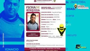 Emiten ficha de búsqueda de hombre desaparecido en Huejutla