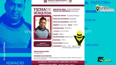 Emiten ficha de búsqueda de hombre desaparecido en Huejutla