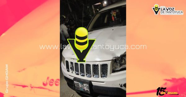 Pobladores detienen a conductor que arrolló a dos abuelitos en Huejutla