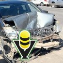 Choque en libramiento deja un lesionado