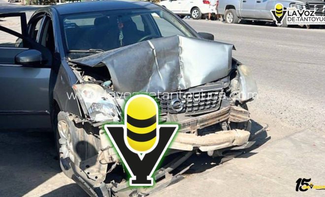 Choque en libramiento deja un lesionado