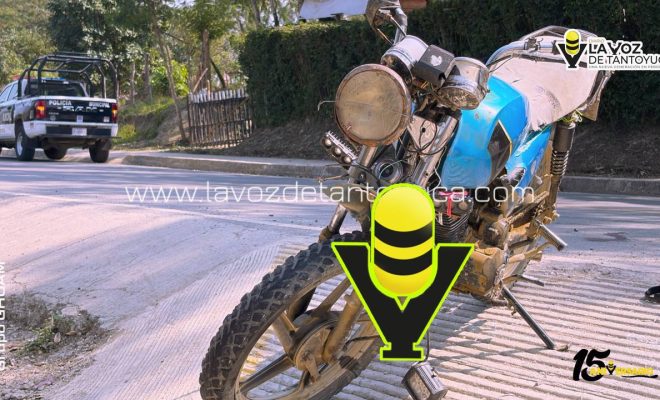 Joven motociclista resulta lesionado tras ser arrollado por camioneta en Mezquite