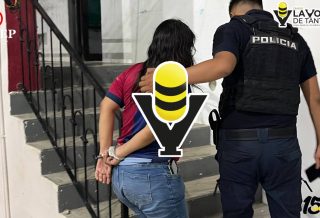 Detienen a mujer durante operativo vial en Tantoyuca