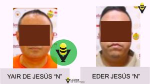 Detienen a dos por el presunto delito de secuestro agravado 