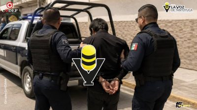 Detienen a empleado de recaudación municipal por presunto desfalco