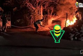 Incendian vehículo de ex alcalde Leonardo Mendoza, en Benito Juárez