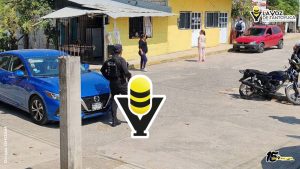 Motociclista resulta lesionado tras ser impactado por un vehículo, en Tepetzintla 