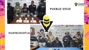 En la zona norte del Estado, diligencias de cateo con Fuerzas Federales y Estatales derivan en detenidos y aseguramiento de indicios